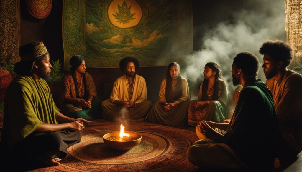 Cannabis in rituals and traditions