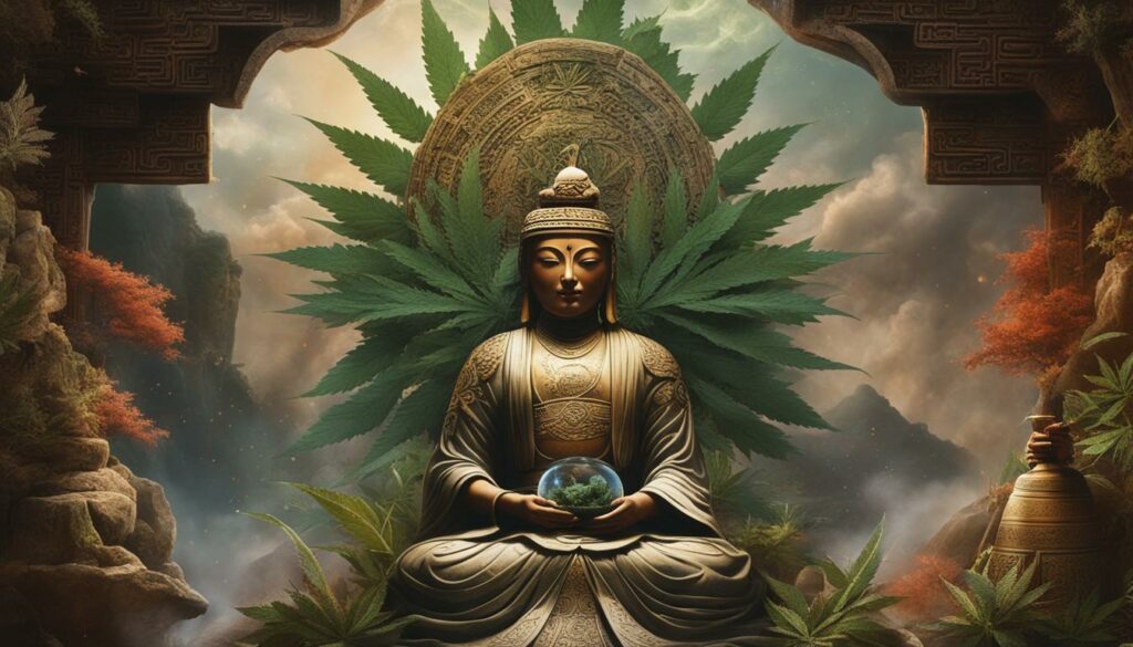 spiritual beliefs about cannabis in ancient China