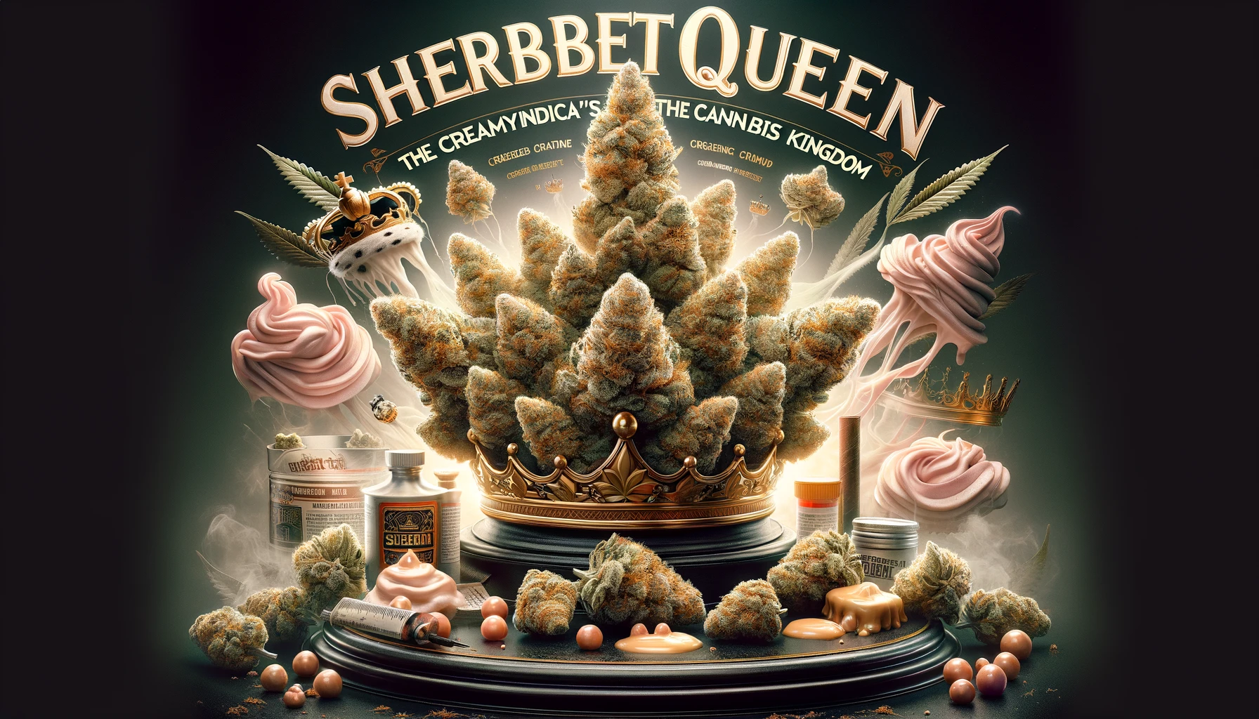 Sherbet Queen: The Creamy Indica’s Rise in the Cannabis Kingdom