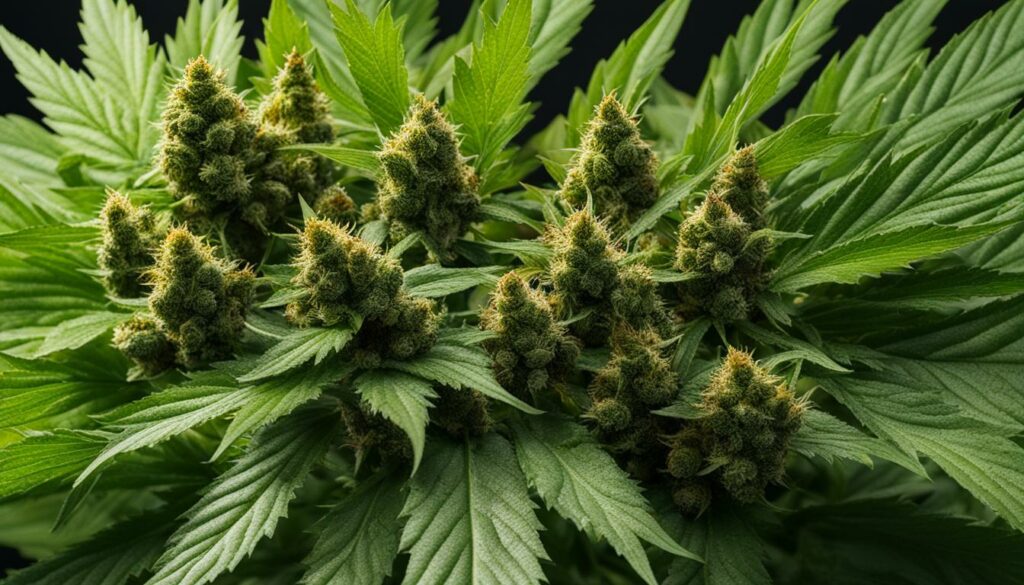Barnacles on a cannabis plant