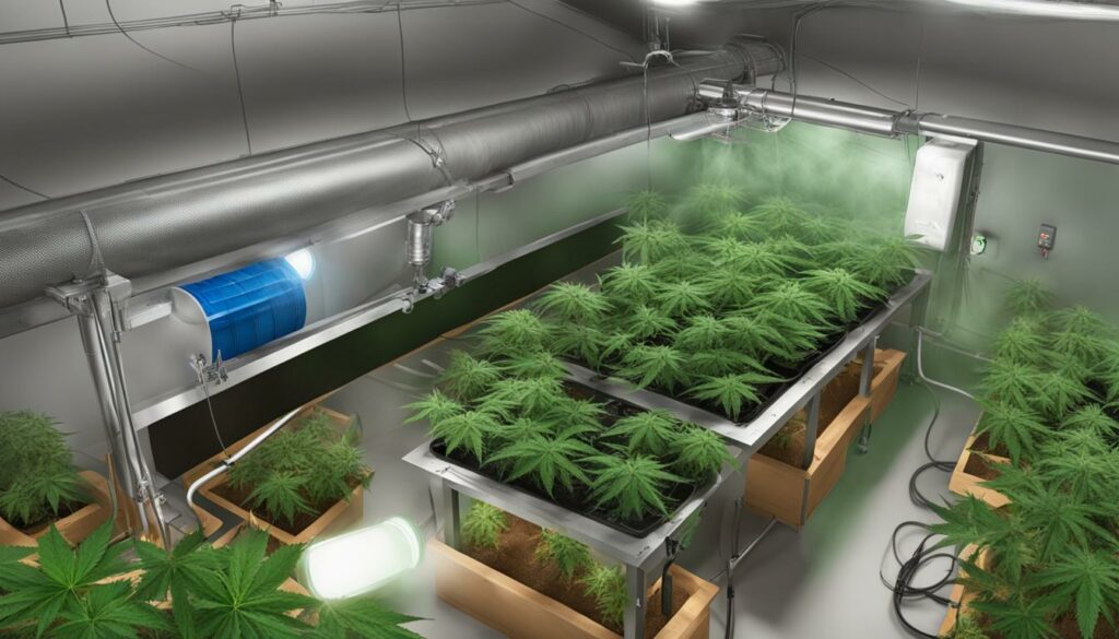 Ventilation System for Grow Room