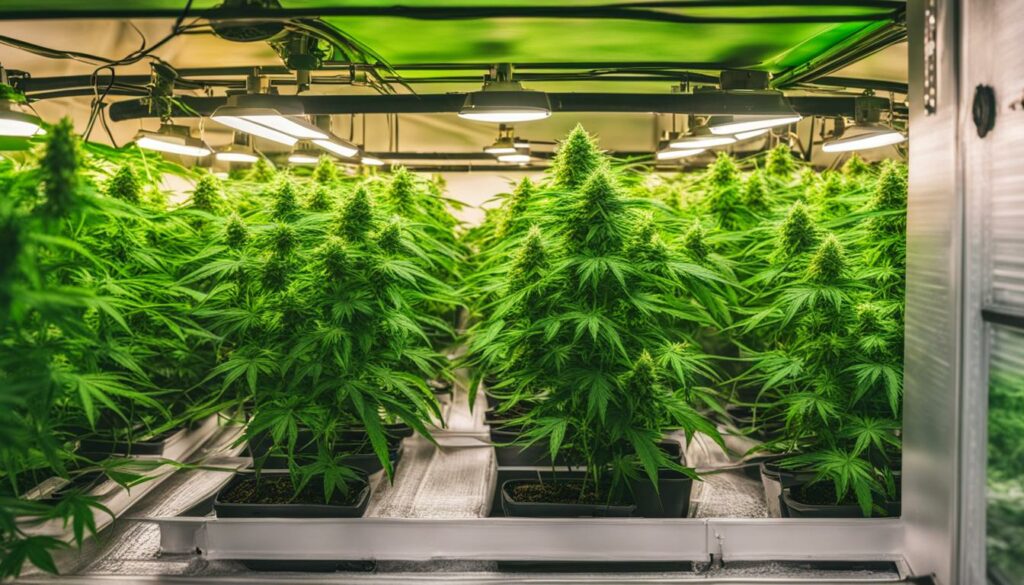 cannabis grow room pros and cons