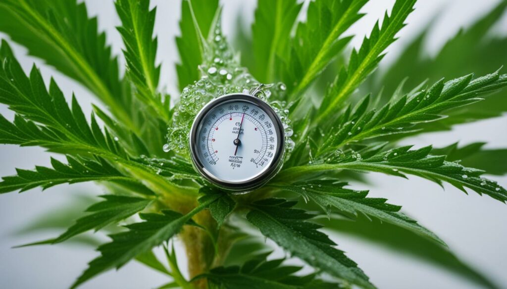 ideal humidity for marijuana plants