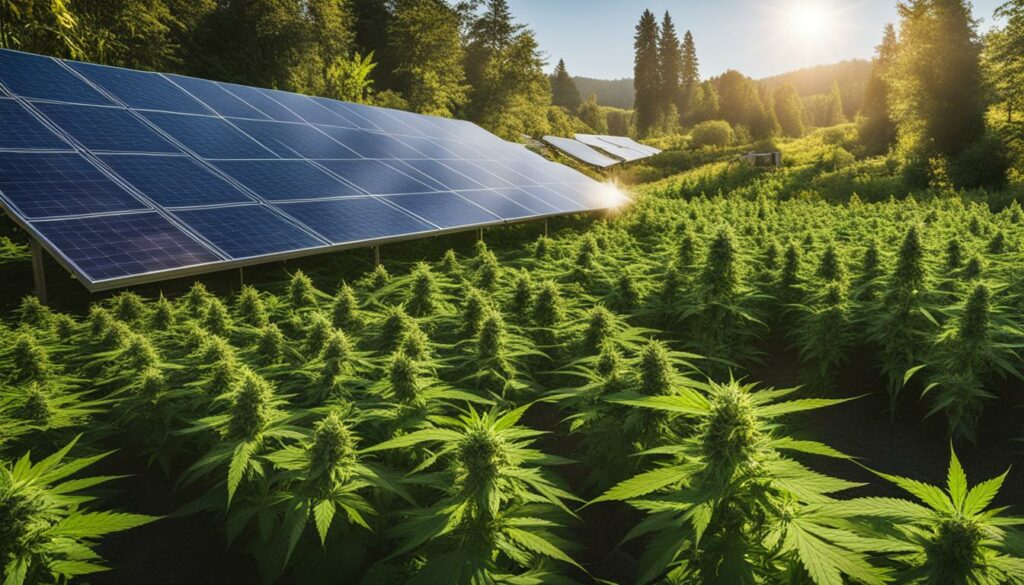 solar power in cannabis cultivation