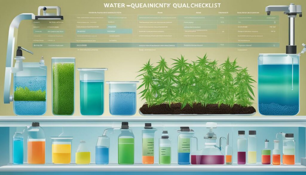 water quality checklist