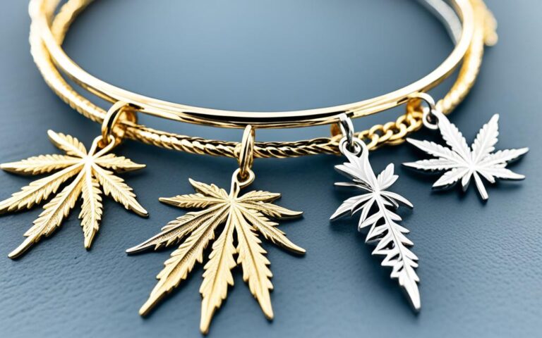 Cannabis Leaf Charms for Trendy Jewellery Styles