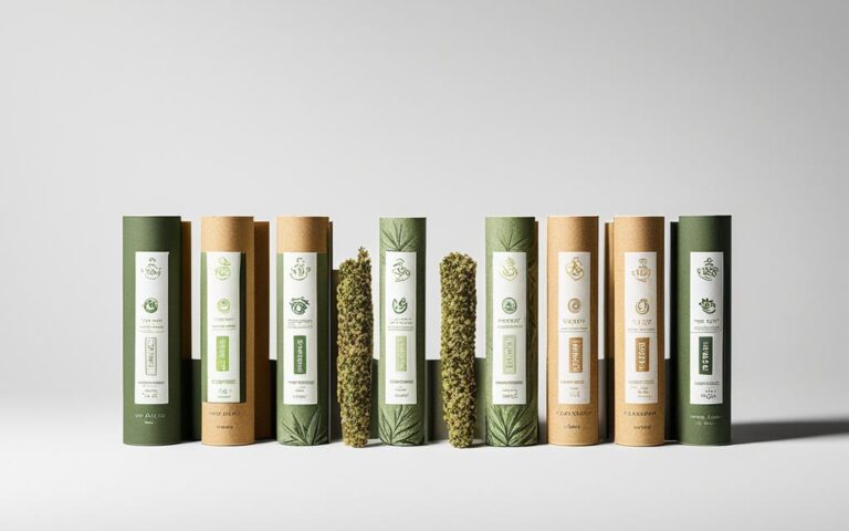 Eco-Friendly Cannabis Pre-Roll Packaging UK